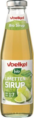 Voelkel Bio Sirup Limette 500ml in Glasflasche