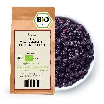 Bio Wildheidelbeeren gefriergetrocknet