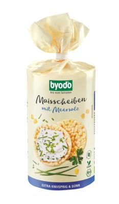 Byodo Bio Maisscheiben mit Meersalz