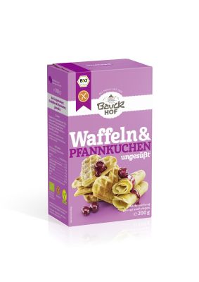 Backmischung Bauck Waffeln & Pfannkuchen glutenfrei Bio