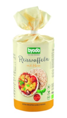 Byodo Bio Reiswaffeln mit Hirse