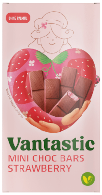 Vantastic Mini-Chocbars Strawberry